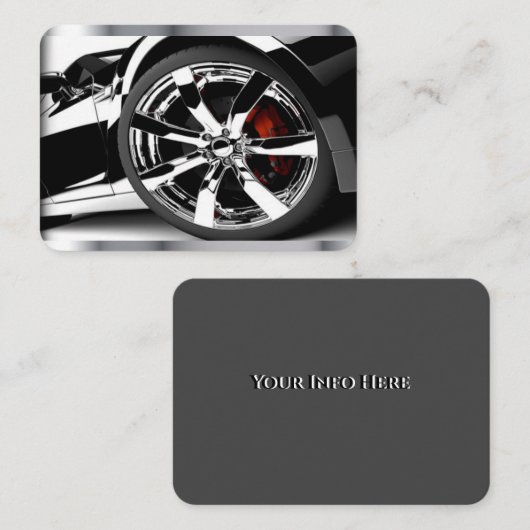 Stylishly Classy, Visitenkarte (Vorne/Hinten)