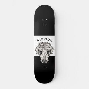 Stylisieren Labrador Retriever Personalisiert Skat Skateboard