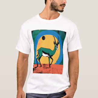 Stylisierte afrikanische Wildtiere T-Shirt