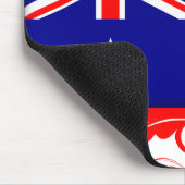 Stylisierte australische Flagge Mousepad (Ecke)