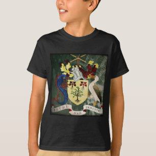 Stylisierte Barbados COA T-Shirt