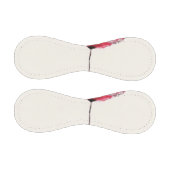 Stylisierte Blume aus Aquarellmohn Baseball (Paneele)