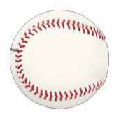 Stylisierte Blume aus Aquarellmohn Baseball (Vorderseite Links)