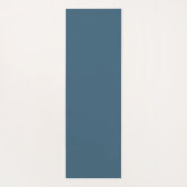 Stylisierte Hand Drawn Boho Sun Moon Stars Blue Yogamatte (Rückseite)