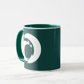 Stylisierte Letter "A" Monogram Tasse Moderne Kuns (Vorderseite Links)