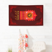 Stylisierte Palanquin Chinesisch Rat Jahr 2020 V B Banner (Insitu)