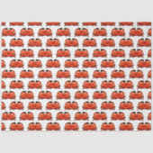 Stylisierte Red Black Crab #2 Zeichnend Seidenpapier (Vorderseite)