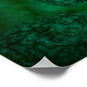 Stylisierte Tollwut-Viruspartikel 1 Poster (Ecke)