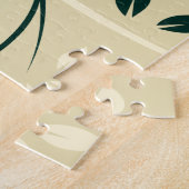 Stylisierte Waxwing Puzzle (Seite)