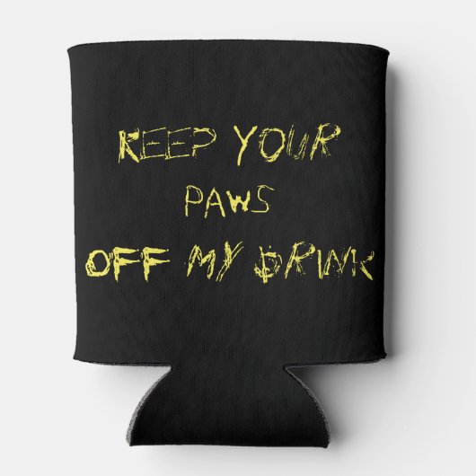 Stylisierte Wolf Head Dosenkühler (Rückseite)