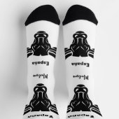 Stylisierter Bull-Sondertext Socken (Oben)