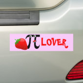 Stylisierter Strawberry PI-LOVER Autoaufkleber (Auf Auto)