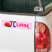 Stylisierter Strawberry PI-LOVER Autoaufkleber (Auf Lkw)