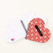 Stylist Amour Heart Shape Notebook Valentine Gesch Notizblock (Innenseite)