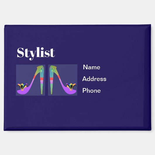 Stylist Business Magnet (Vorderseite)