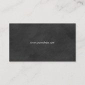 Stylist Flaschengrübe Visitenkarte (Rückseite)