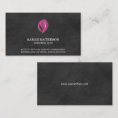 Stylist Flaschengrübe Visitenkarte (Vorne/Hinten)