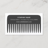 Stylist/Friseur Visitenkarte (Rückseite)