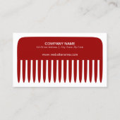 Stylist Friseur Visitenkarte (Rückseite)