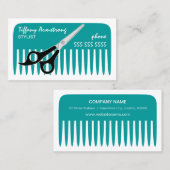 Stylist/Friseur Visitenkarte (Vorne/Hinten)