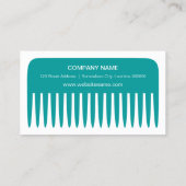 Stylist/Friseur Visitenkarte (Rückseite)