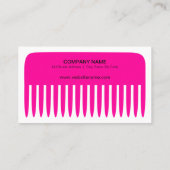 Stylist/Friseur Visitenkarte (Rückseite)