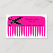 Stylist/Friseur Visitenkarte (Vorderseite)