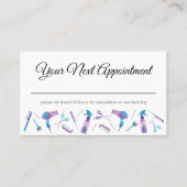 Stylist für Aquarellbilder Terminkarte (Vorderseite)