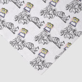 Stylist für dekoratives Papiertuch Seidenpapier (Ausschnitt)