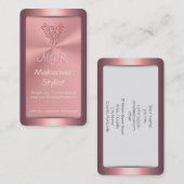 Stylist für Frauen, Pink Phoenix Visitenkarte (Vorne/Hinten)
