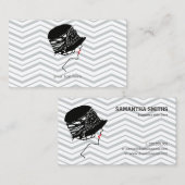 Stylist für Privatkunden Visitenkarte (Vorne/Hinten)