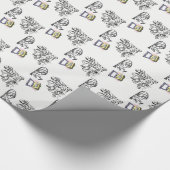 Stylist für Schleifpapier Geschenkpapier (Ecke)