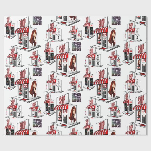 Stylist Geschenkpapier (Flach)