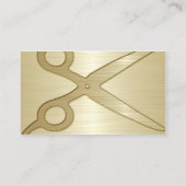 Stylist Gold Visitenkarte (Rückseite)