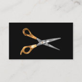 Stylist Gold Visitenkarte (Rückseite)