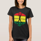 Stylist Juneteenth Blm Black History Hairdres T-Shirt (Vorderseite)