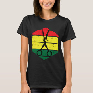 Stylist Juneteenth Blm Black History Hairdres T-Shirt