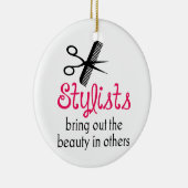 Stylist Keramik Ornament (Rechts)