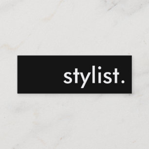 Stylist. LoyalitätsLochkarte Treuekarte