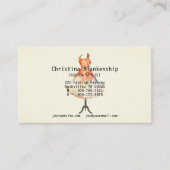 Stylist Mannequin Torso Benutzerdefiniertes Foto Visitenkarte (Vorderseite)