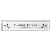 Stylist Namensplakette (Vorderseite)