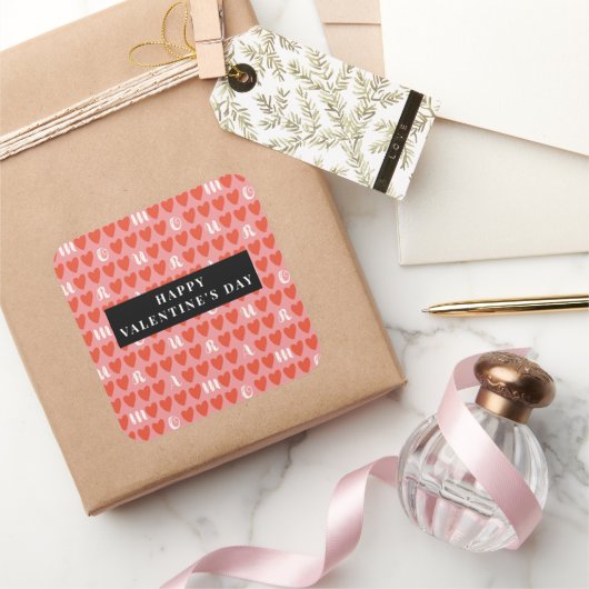 Stylist Niedlich Sweet Heart Pattern Stickers & La (Schenken)