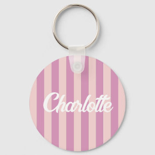 Stylist Niedlich Sweet Red Heart Pattern Monogramm Schlüsselanhänger