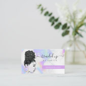 Stylist Pastel Clouds Visitenkarte (Stehend Vorderseite)