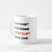 Stylist, phantastisch kaffeetasse (Vorderseite Links)