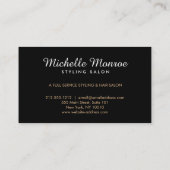 Stylist Salon Beauty Giro del Malcantone Visitenkarte (Rückseite)