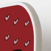 Stylist Sweet Heart Personalisierte Geschenke Vorl Pickleball Schläger (Linke Seite)