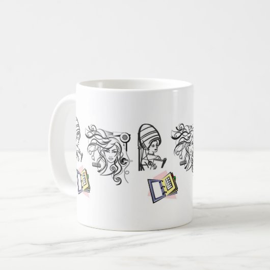 Stylist Tasse (Vorderseite Links)