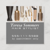 Stylist Tools Modermodern Quadratische Visitenkarte (Vorderseite)