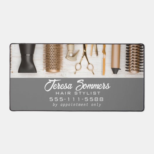 Stylist Tools Moderne Custom Schreibtischunterlage (Vorderseite)